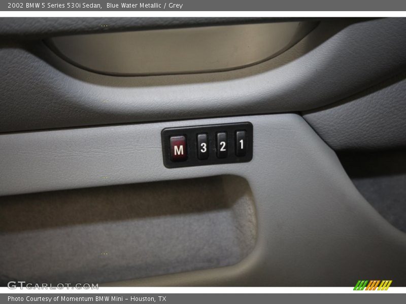 Blue Water Metallic / Grey 2002 BMW 5 Series 530i Sedan