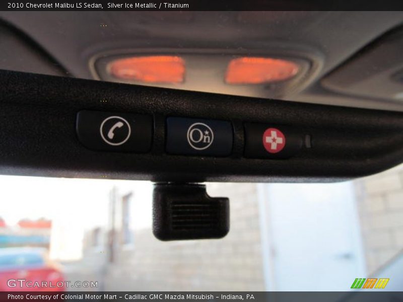 Silver Ice Metallic / Titanium 2010 Chevrolet Malibu LS Sedan
