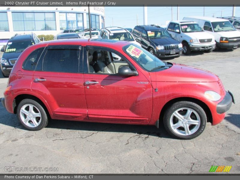 Inferno Red Pearlcoat / Gray 2002 Chrysler PT Cruiser Limited