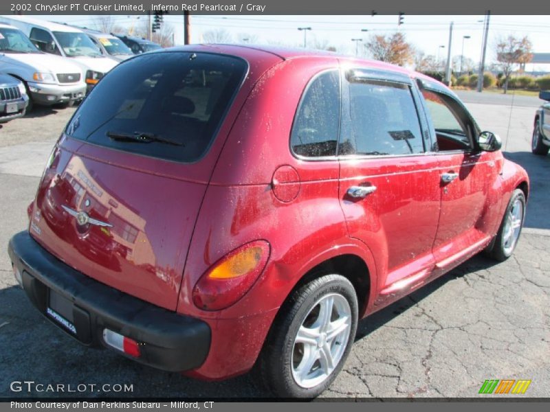 Inferno Red Pearlcoat / Gray 2002 Chrysler PT Cruiser Limited