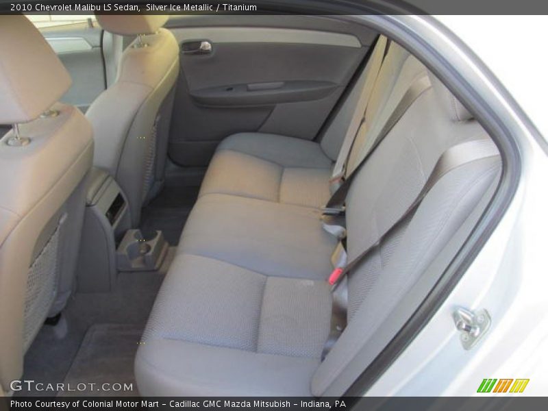 Silver Ice Metallic / Titanium 2010 Chevrolet Malibu LS Sedan