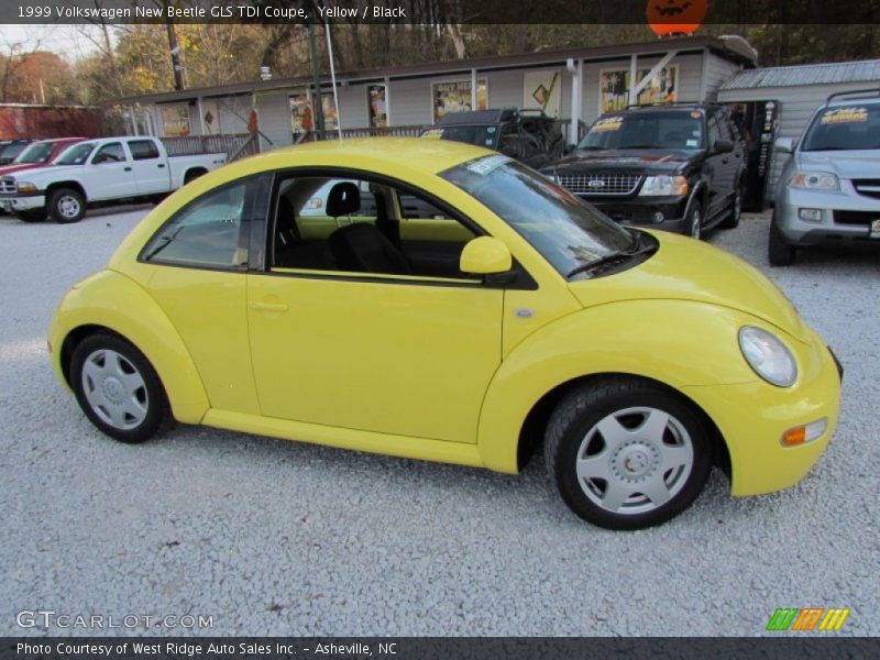  1999 New Beetle GLS TDI Coupe Yellow