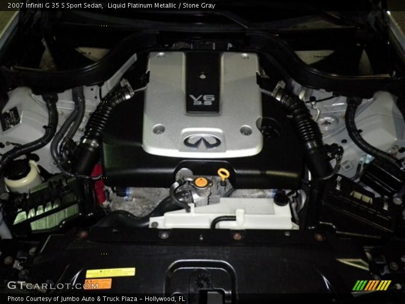  2007 G 35 S Sport Sedan Engine - 3.5 Liter DOHC 24-Valve VVT V6