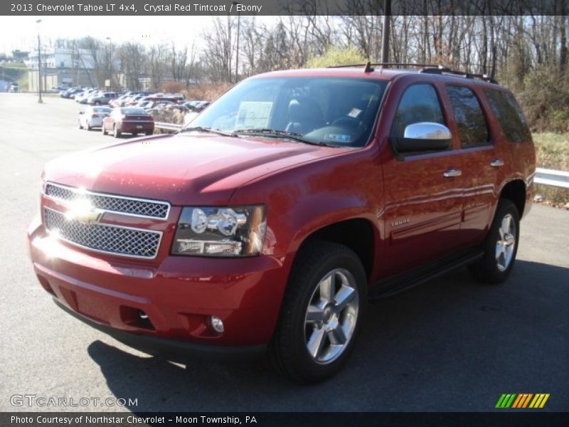 Crystal Red Tintcoat / Ebony 2013 Chevrolet Tahoe LT 4x4