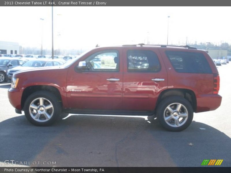 Crystal Red Tintcoat / Ebony 2013 Chevrolet Tahoe LT 4x4