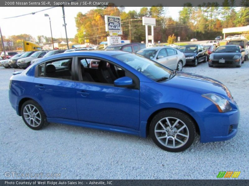 Sapphire Blue / SE-R Charcoal 2008 Nissan Sentra SE-R