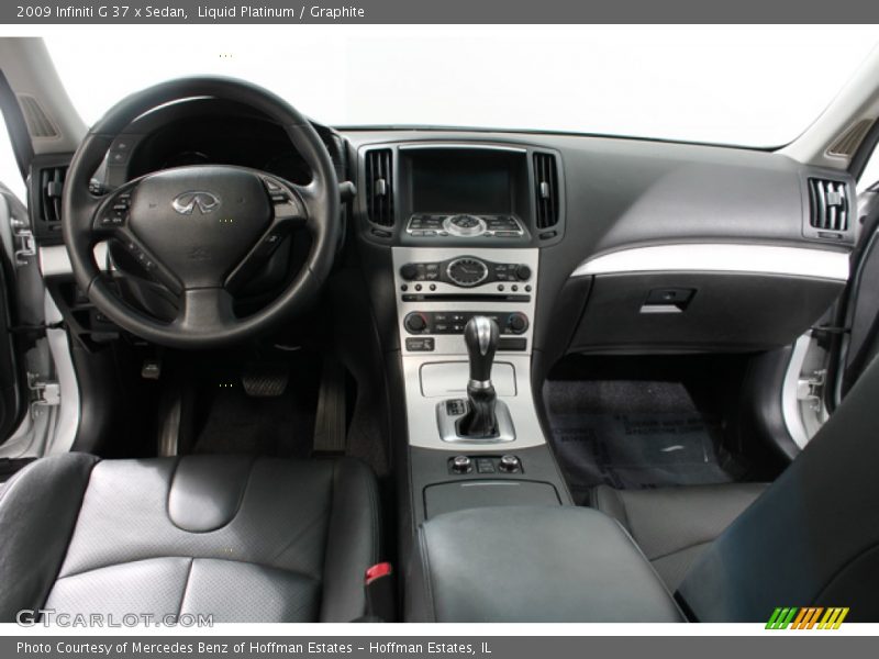 Liquid Platinum / Graphite 2009 Infiniti G 37 x Sedan