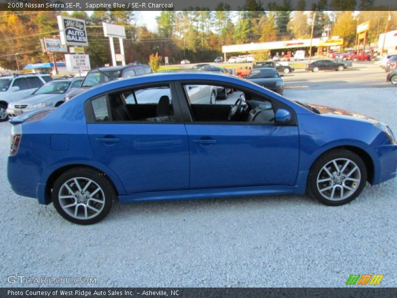 Sapphire Blue / SE-R Charcoal 2008 Nissan Sentra SE-R