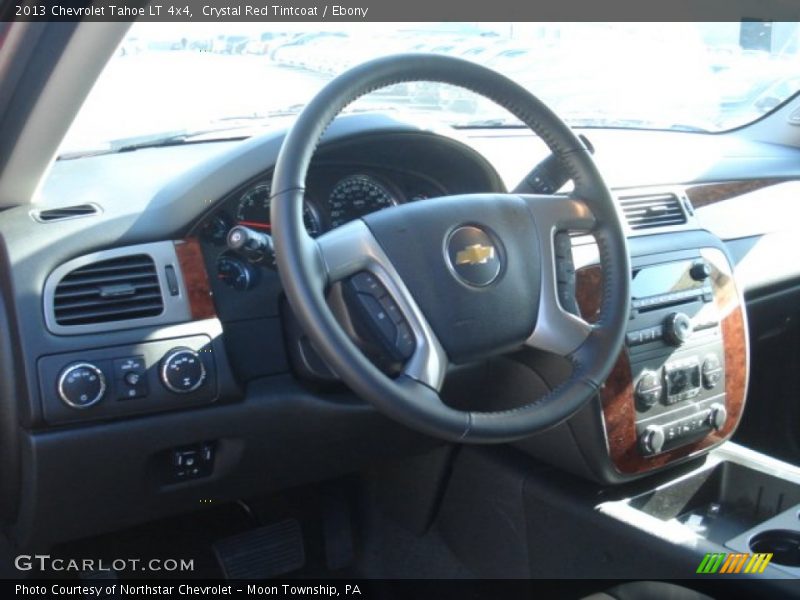 Crystal Red Tintcoat / Ebony 2013 Chevrolet Tahoe LT 4x4