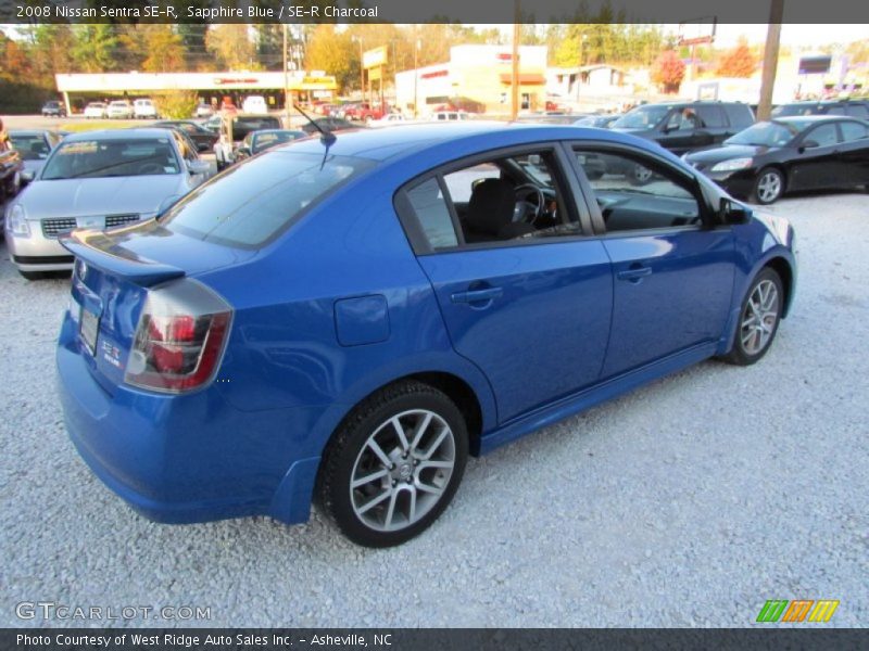 Sapphire Blue / SE-R Charcoal 2008 Nissan Sentra SE-R
