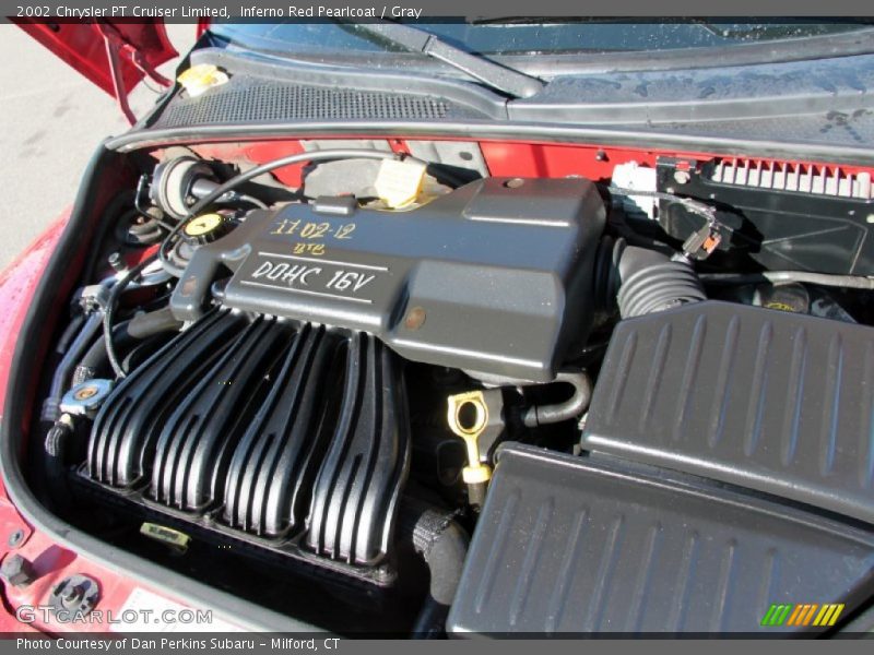 Inferno Red Pearlcoat / Gray 2002 Chrysler PT Cruiser Limited