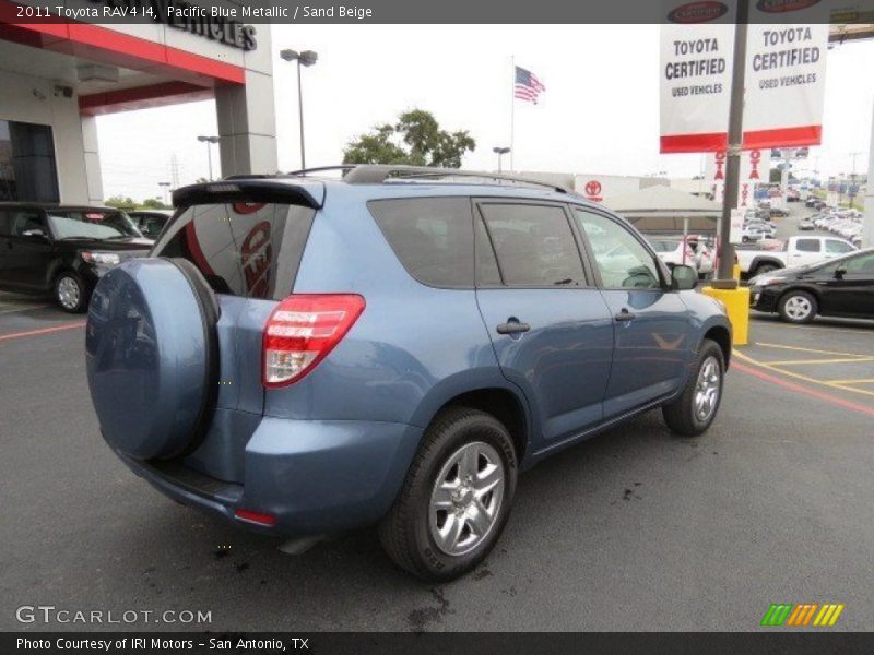 Pacific Blue Metallic / Sand Beige 2011 Toyota RAV4 I4