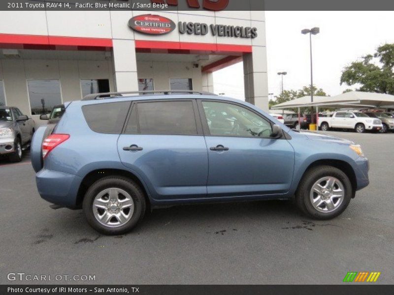Pacific Blue Metallic / Sand Beige 2011 Toyota RAV4 I4