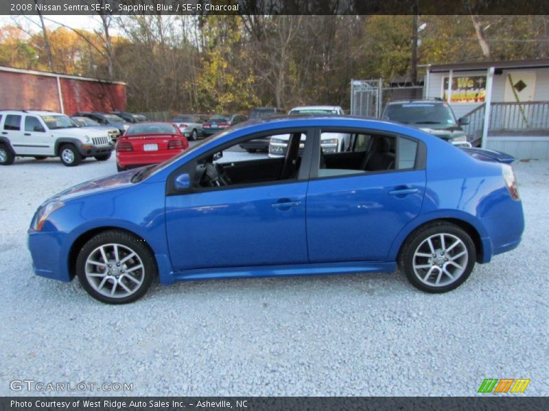  2008 Sentra SE-R Sapphire Blue