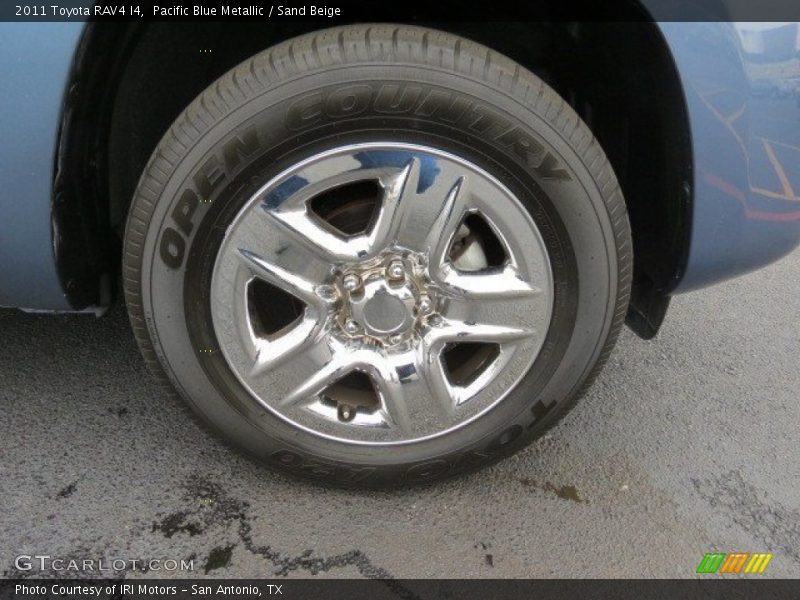 Pacific Blue Metallic / Sand Beige 2011 Toyota RAV4 I4