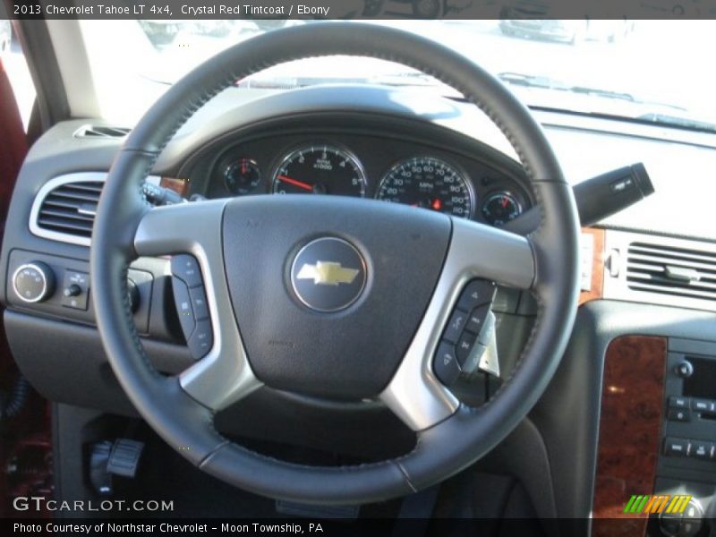 Crystal Red Tintcoat / Ebony 2013 Chevrolet Tahoe LT 4x4
