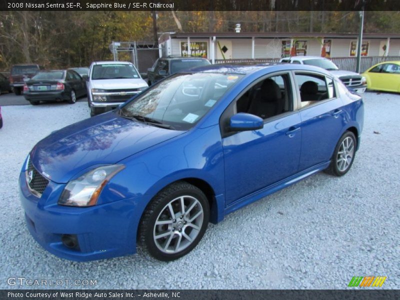 Front 3/4 View of 2008 Sentra SE-R