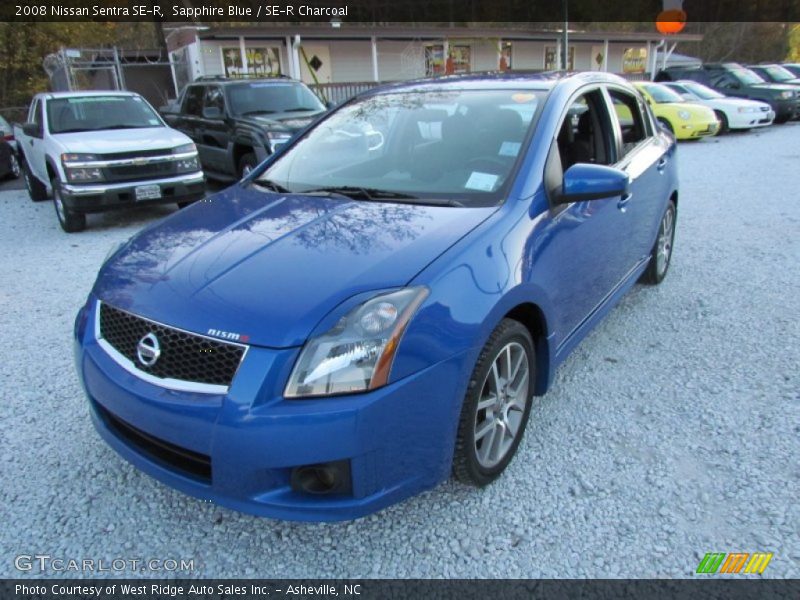 Sapphire Blue / SE-R Charcoal 2008 Nissan Sentra SE-R