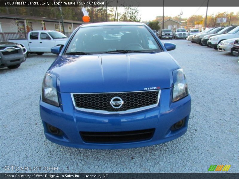 Sapphire Blue / SE-R Charcoal 2008 Nissan Sentra SE-R