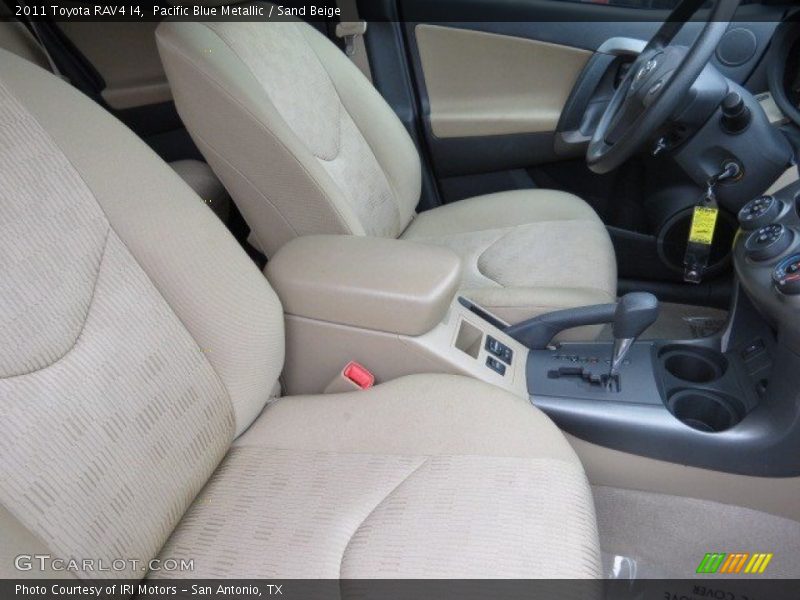 Pacific Blue Metallic / Sand Beige 2011 Toyota RAV4 I4