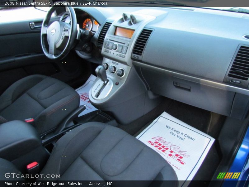 Dashboard of 2008 Sentra SE-R