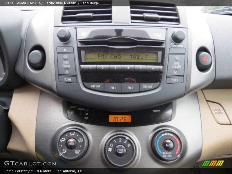 Pacific Blue Metallic / Sand Beige 2011 Toyota RAV4 I4
