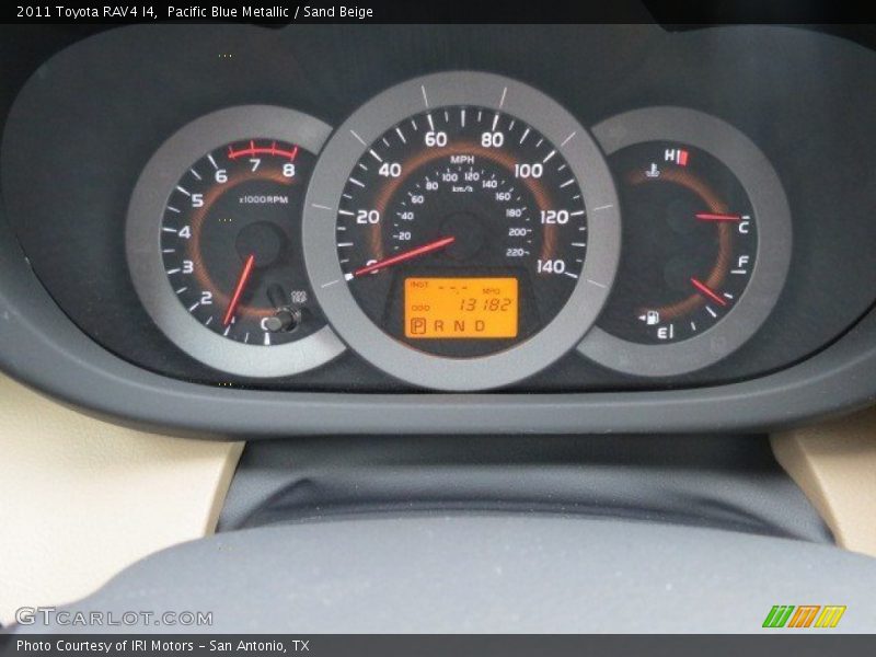 Pacific Blue Metallic / Sand Beige 2011 Toyota RAV4 I4