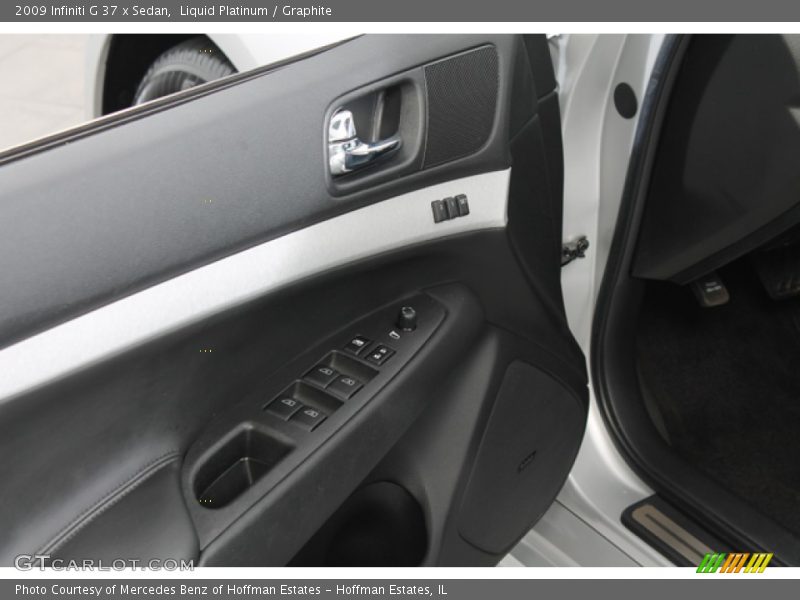 Liquid Platinum / Graphite 2009 Infiniti G 37 x Sedan