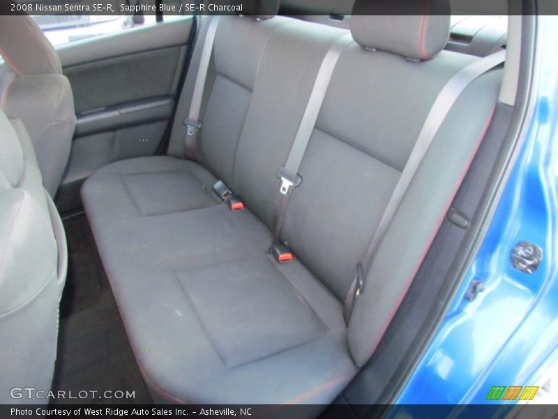 Rear Seat of 2008 Sentra SE-R