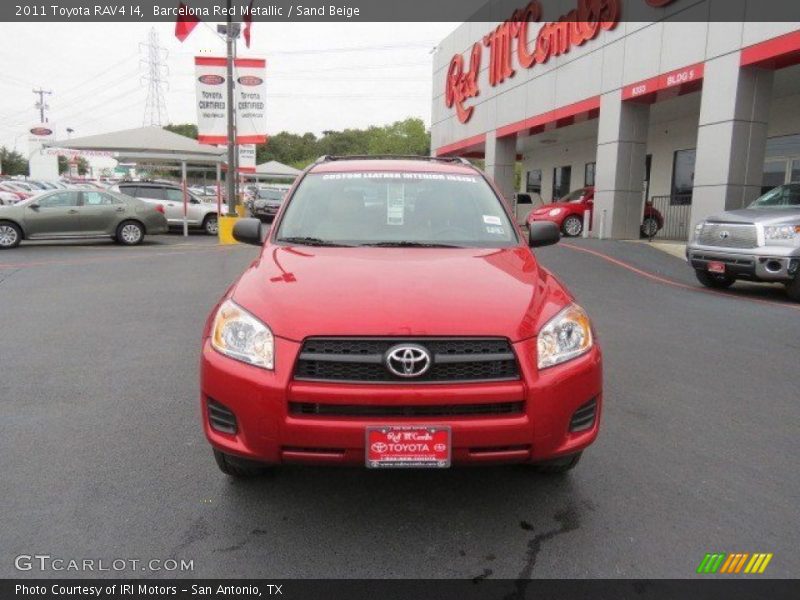 Barcelona Red Metallic / Sand Beige 2011 Toyota RAV4 I4
