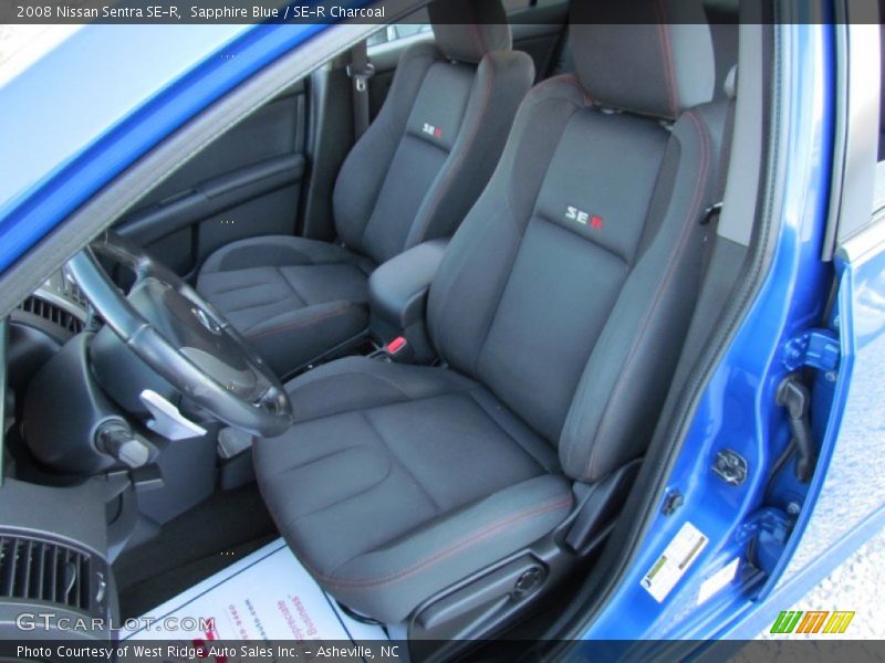 Front Seat of 2008 Sentra SE-R