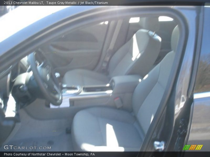 Taupe Gray Metallic / Jet Black/Titanium 2013 Chevrolet Malibu LT