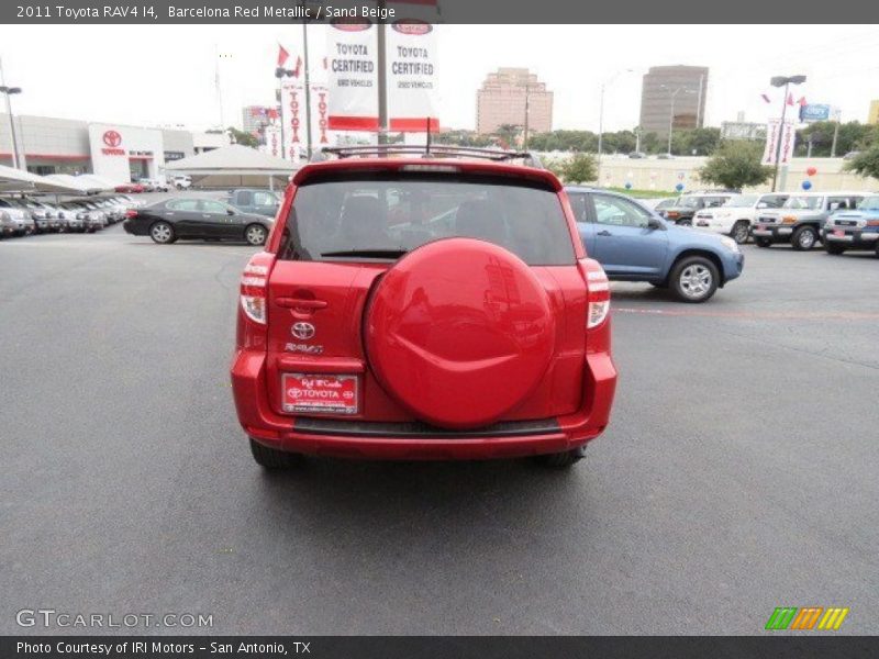 Barcelona Red Metallic / Sand Beige 2011 Toyota RAV4 I4