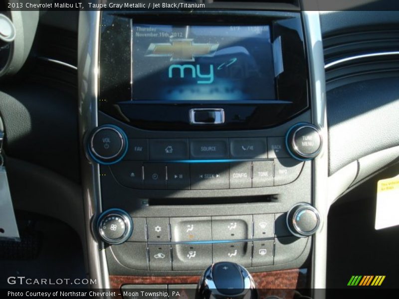 Taupe Gray Metallic / Jet Black/Titanium 2013 Chevrolet Malibu LT
