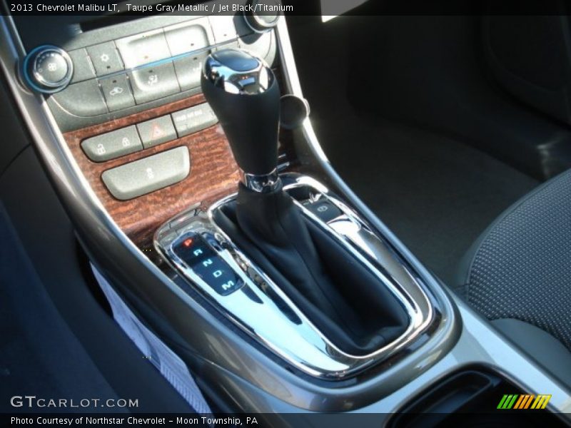 Taupe Gray Metallic / Jet Black/Titanium 2013 Chevrolet Malibu LT