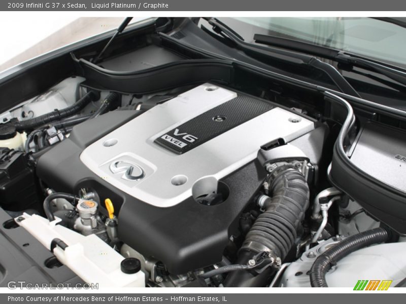 Liquid Platinum / Graphite 2009 Infiniti G 37 x Sedan