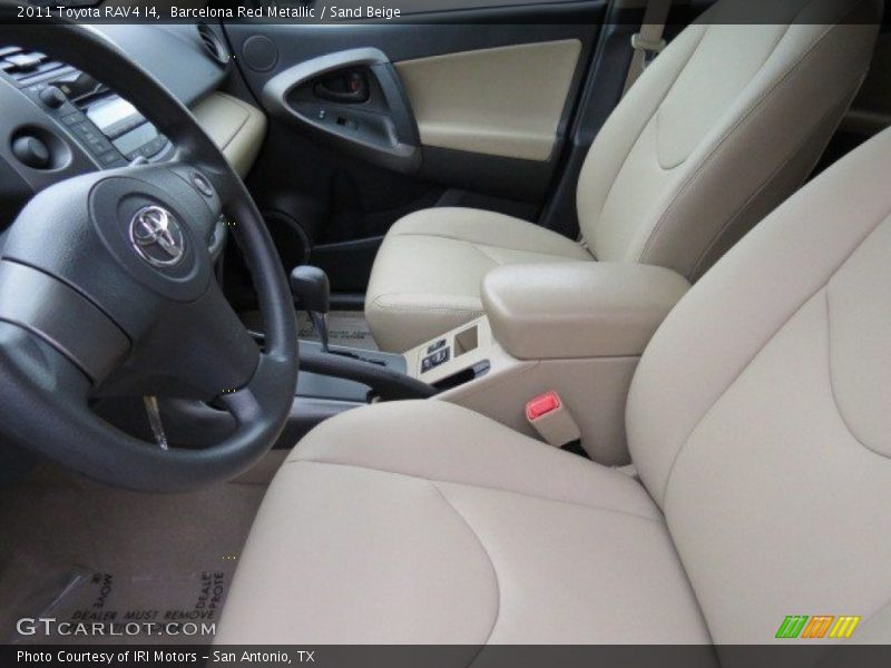 Barcelona Red Metallic / Sand Beige 2011 Toyota RAV4 I4