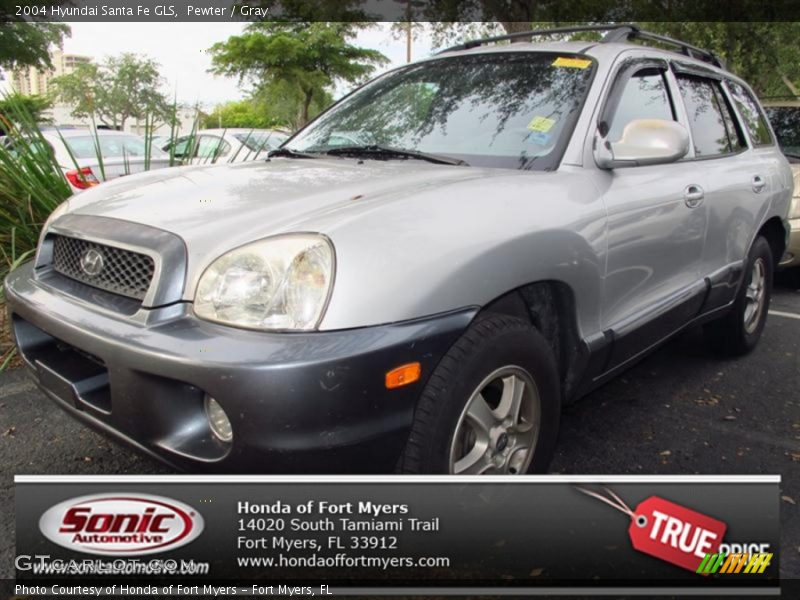 Pewter / Gray 2004 Hyundai Santa Fe GLS