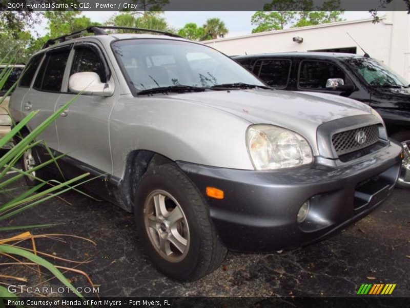 Pewter / Gray 2004 Hyundai Santa Fe GLS