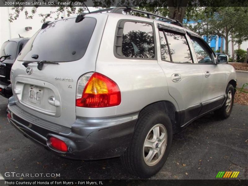 Pewter / Gray 2004 Hyundai Santa Fe GLS