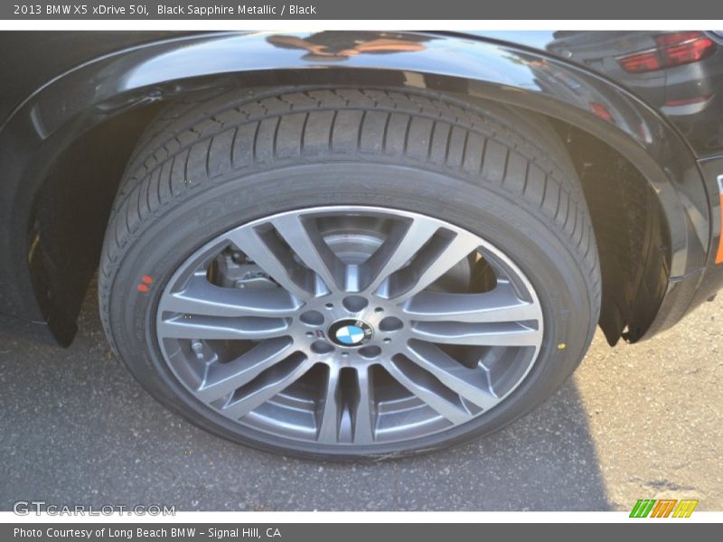 Black Sapphire Metallic / Black 2013 BMW X5 xDrive 50i