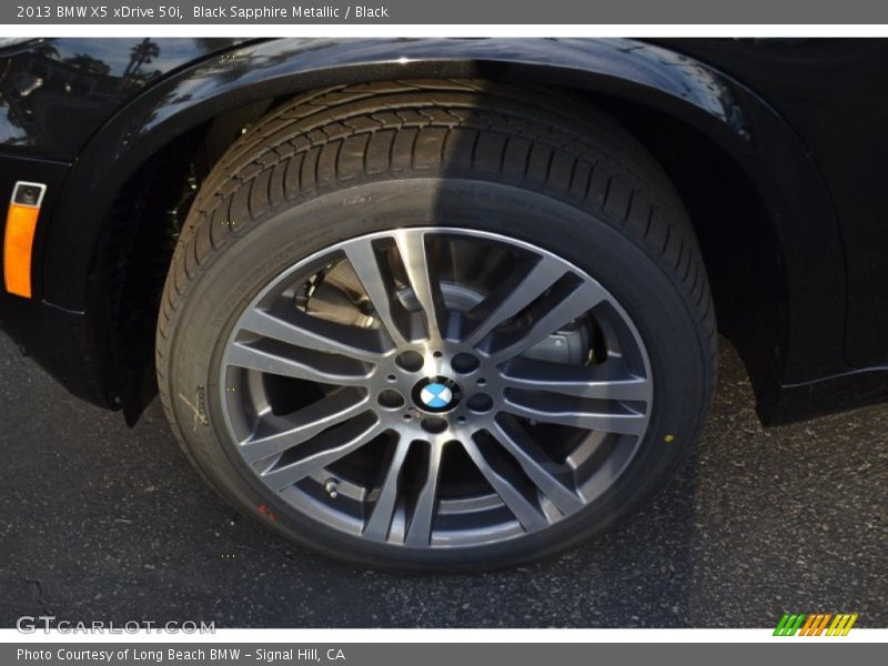 Black Sapphire Metallic / Black 2013 BMW X5 xDrive 50i