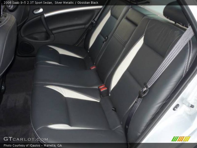Silver Metallic / Obsidian Black 2006 Saab 9-5 2.3T Sport Sedan
