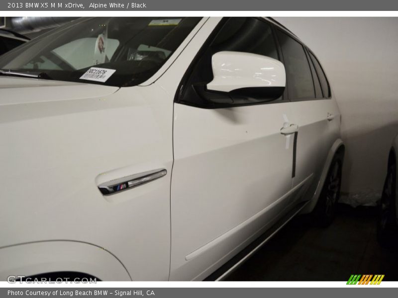 Alpine White / Black 2013 BMW X5 M M xDrive