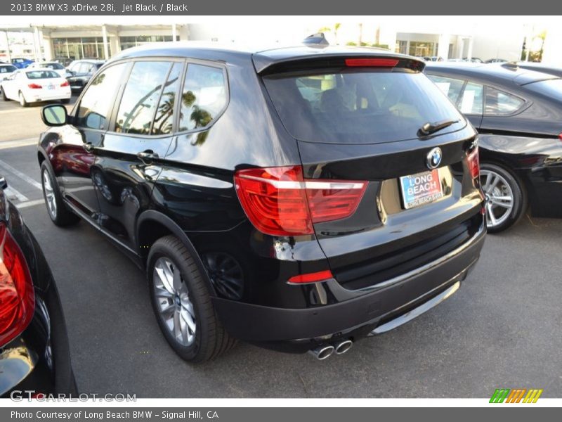 Jet Black / Black 2013 BMW X3 xDrive 28i