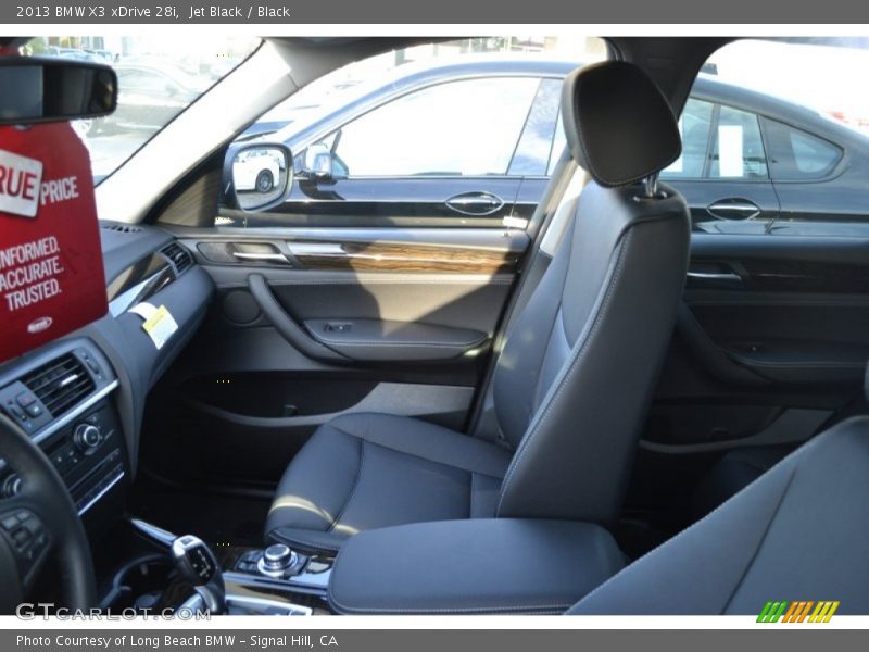 Jet Black / Black 2013 BMW X3 xDrive 28i