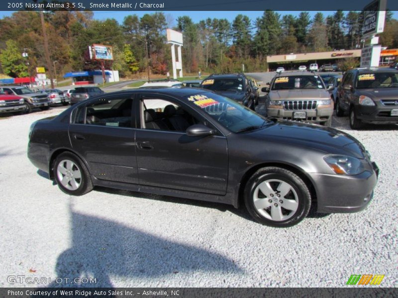Smoke Metallic / Charcoal 2005 Nissan Altima 3.5 SL