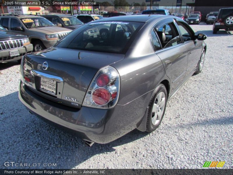 Smoke Metallic / Charcoal 2005 Nissan Altima 3.5 SL