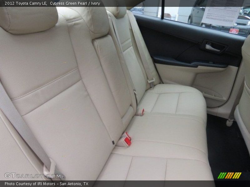 Cypress Green Pearl / Ivory 2012 Toyota Camry LE