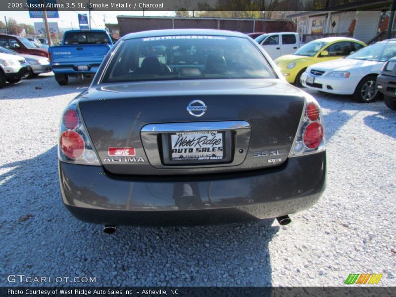 Smoke Metallic / Charcoal 2005 Nissan Altima 3.5 SL
